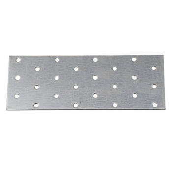 Perforated nail plate