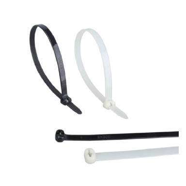 Stainless steel insert nylon cable tie